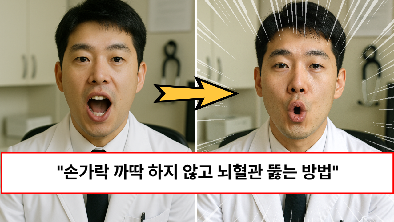 “돈쓰지 마세요” 막힌 뇌혈관을 손대지 않고 시원하게 뚫는 방법 “돈쓰지 마세요” 막힌 뇌혈관을 손대지 않고 시원하게 뚫는 방법