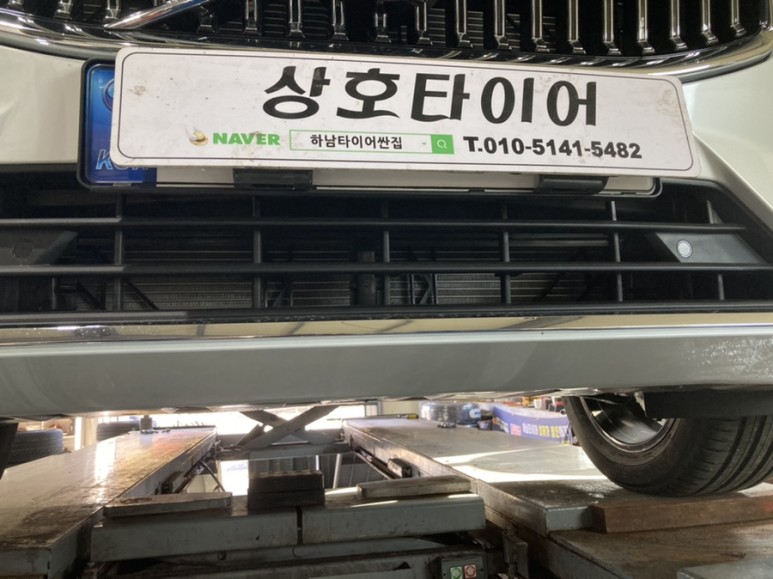 상호타이어 교체 미쉐린 2