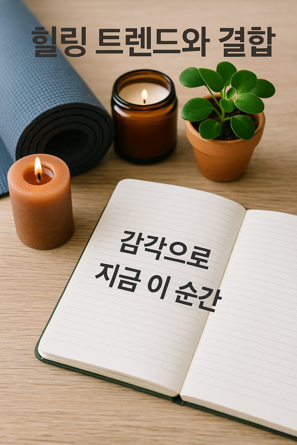 힐링 트렌드와 결합