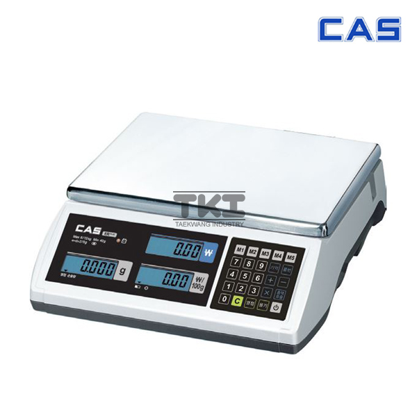 CAS 카스 전자 저울 ER-PLUS 유통형 가격표시