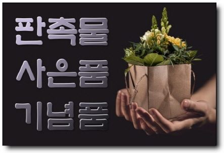 주부행사사은증정선물 부직포 장바구니