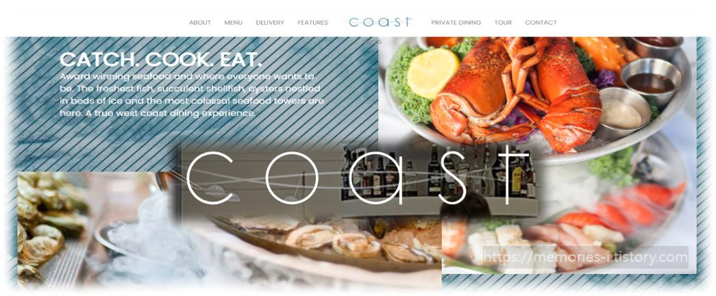 Coast (코스트) 레스토랑 (홈페이지) 캐나다 밴쿠버 맛집 여행 추천 vancouver