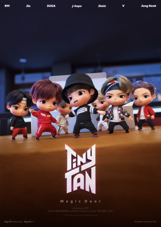  빅히트 BTS 캐릭터 '타이니탄'(TinyTAN) 선보여