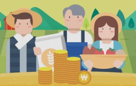 2022년 농민공익수당, 농민수당 지역별 자격 및 신청기간