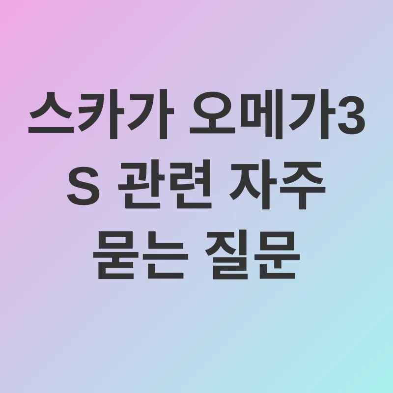 스카가 오메가 3_4