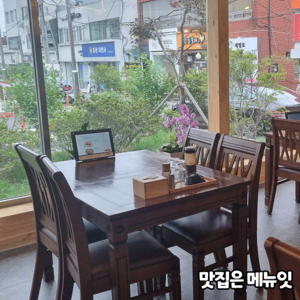  무한카츠 돈가스집 테이블오더 메뉴잇 설치 사례