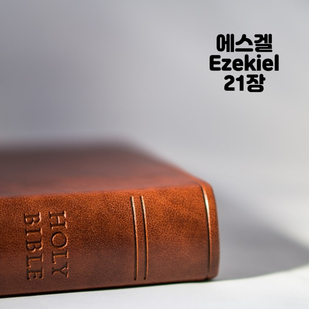 Holy BIBLE 생명의 삶 영어 한글 성경 말씀 - 에스겔(Ezekiel) 21장