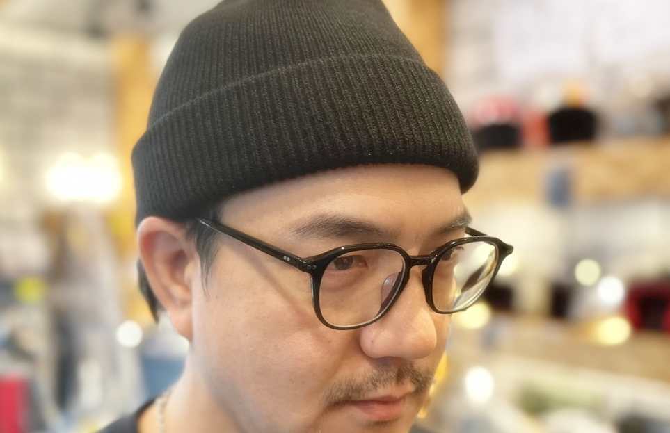 카린뿔테 실착사진