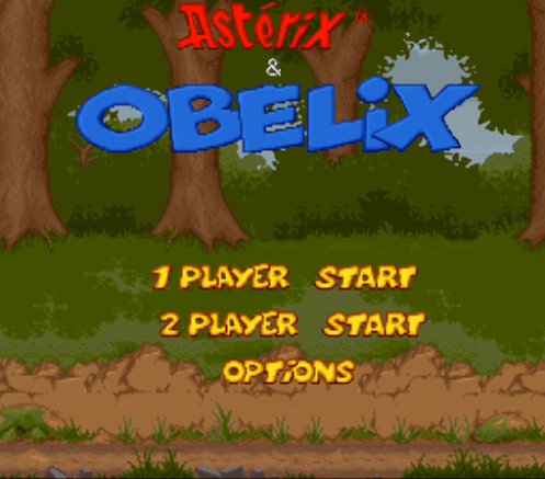  SNES ROMS - Asterix & Obelix (EUROPE / 유럽판 롬파일 다운로드)
