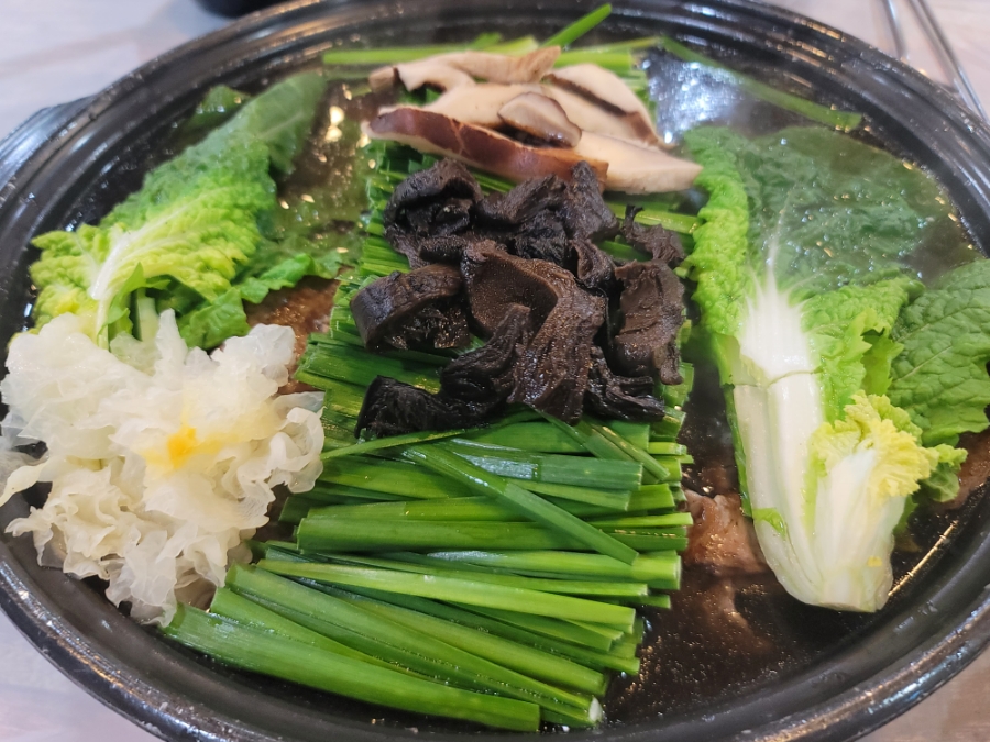 능이버섯오리백숙