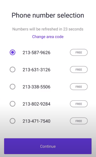 textnow 카카오톡 부계정 만들기 5