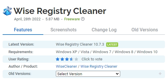 Wise-Registry-Cleaner