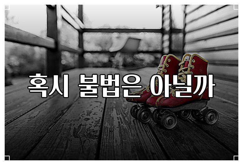혹시 불법은 아닐까