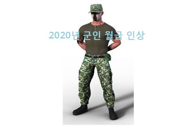  2021 군인 월급 인상