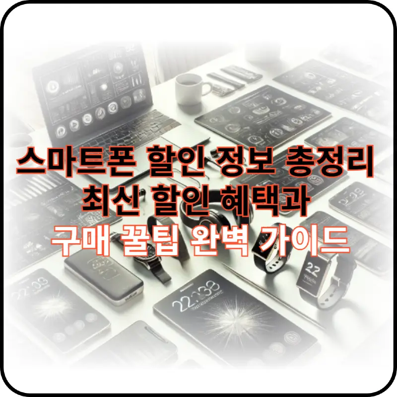 스마트폰 할인 정보 관련 이미지