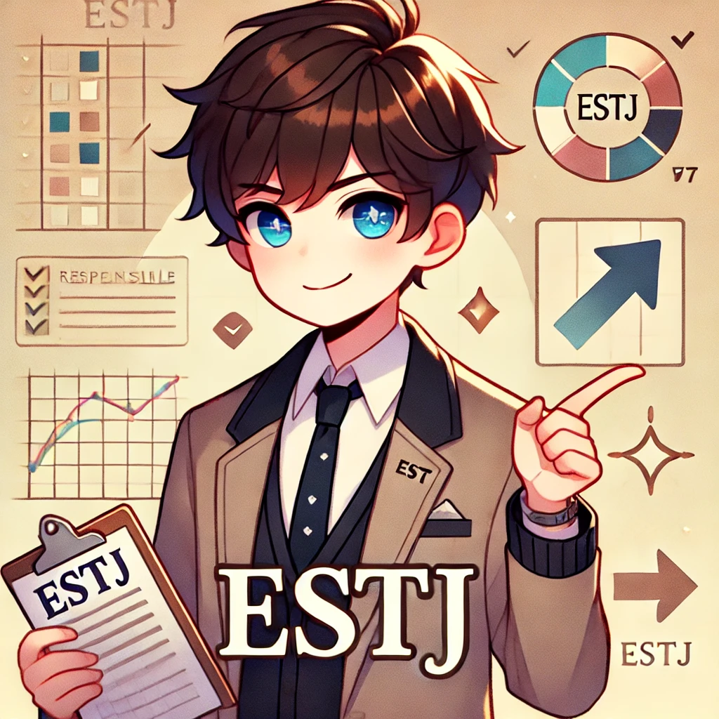 ESTJ: 조직적이고 실용적인 지도자 남자