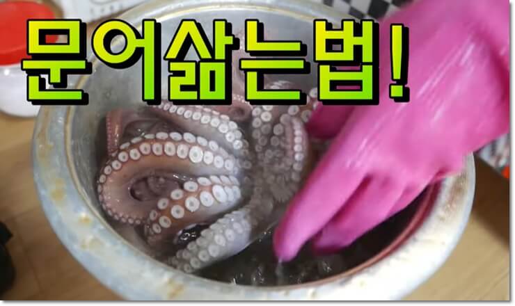 문어삶는법