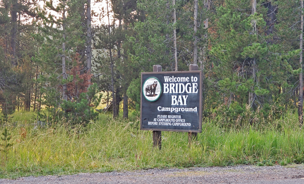 브리지베이 캠프그라운드 Bridge Bay Campground
