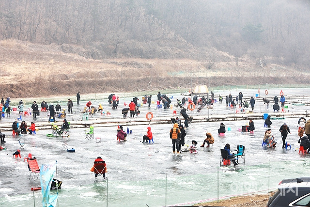 안성 동막골 빙어축제