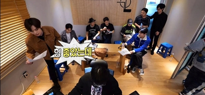  놀면 뭐하니? 에서 광희 투유 디렉 봐주는 틴탑 니엘