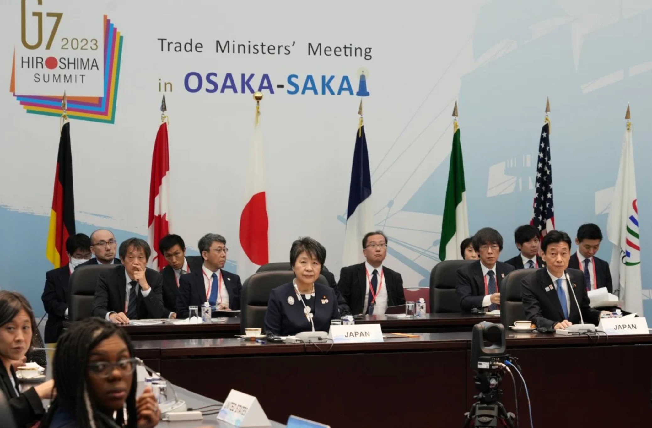 G7 Urges Repeal of Import Curbs on Japanese Food&#44; Expresses Concerns About Economic Coercion