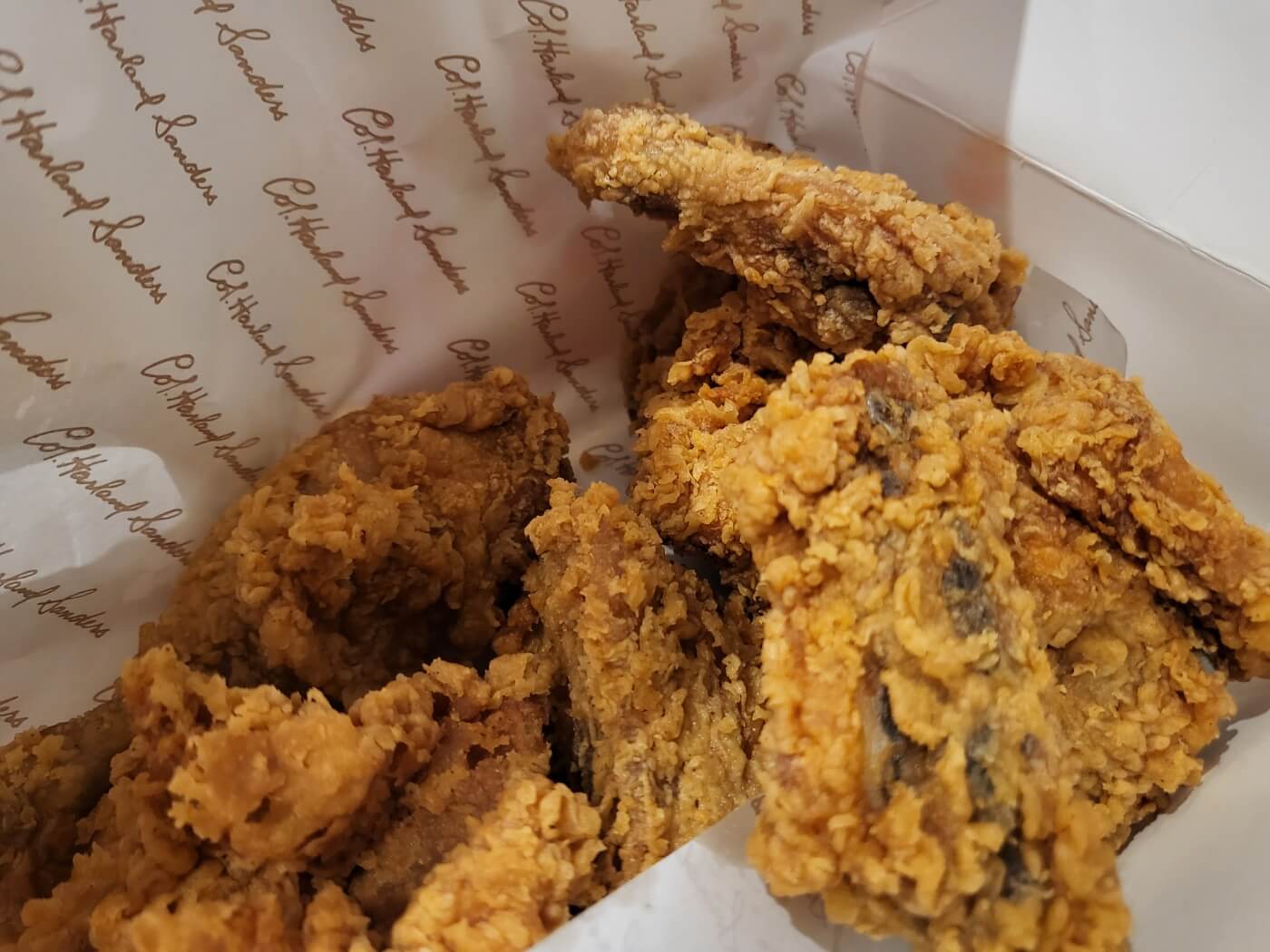 KFC 치킨 나이트 주문 모습3