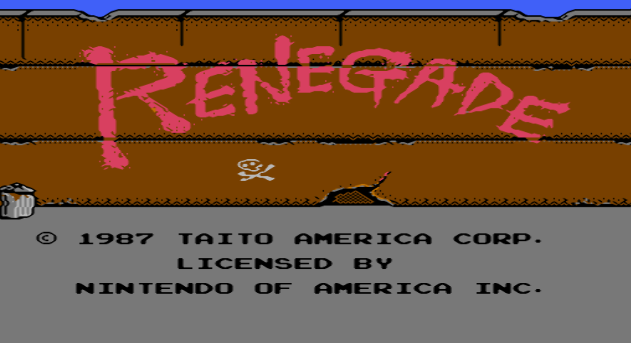  레니게이드 USA (패미컴 - FC / NES)