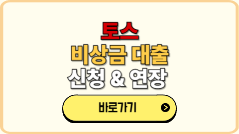 토스 비상금대출 신청 &amp; 연장 방법