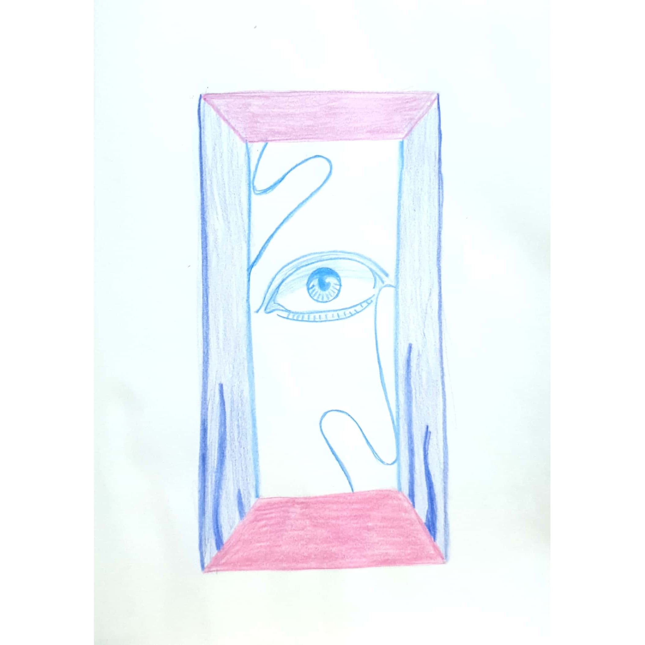  Find You 일러스트 일러스트레이션 그림 드로잉 색연필화 그리기 찾았다