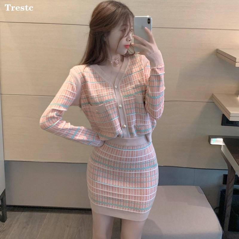 핑크 투피스 세트 데이트 여친룩