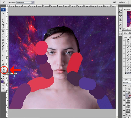 포토샵 사진 그림 잘그리는 방법11