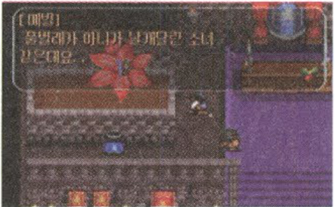 포인세티아 잎에서 생긴 포인세티아 꽃. 덤으로 포인세티아의 요정 키키까지 생긴다. 그녀는 일행을 세 번 구해 주겠다고 한다