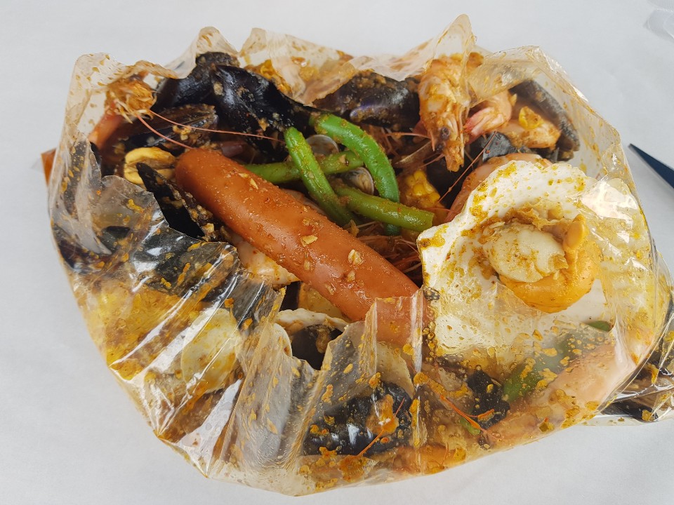  LA 맛집 그대로! 이태원 경리단길 맛집, 보일링크랩 앤 쉬림프