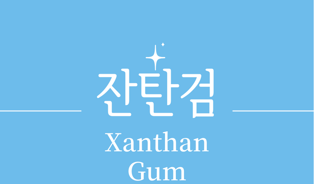 &#39;잔탄검(Xanthan Gum)&#39;