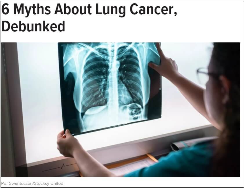  담배은 언제 끊어야 암 걸릴 확률이 최소화 될까 ㅣ 폐암에 대한 10가지  오해 10 Myths About Lung Cancer Debunked by a Thoracic Surgeon
