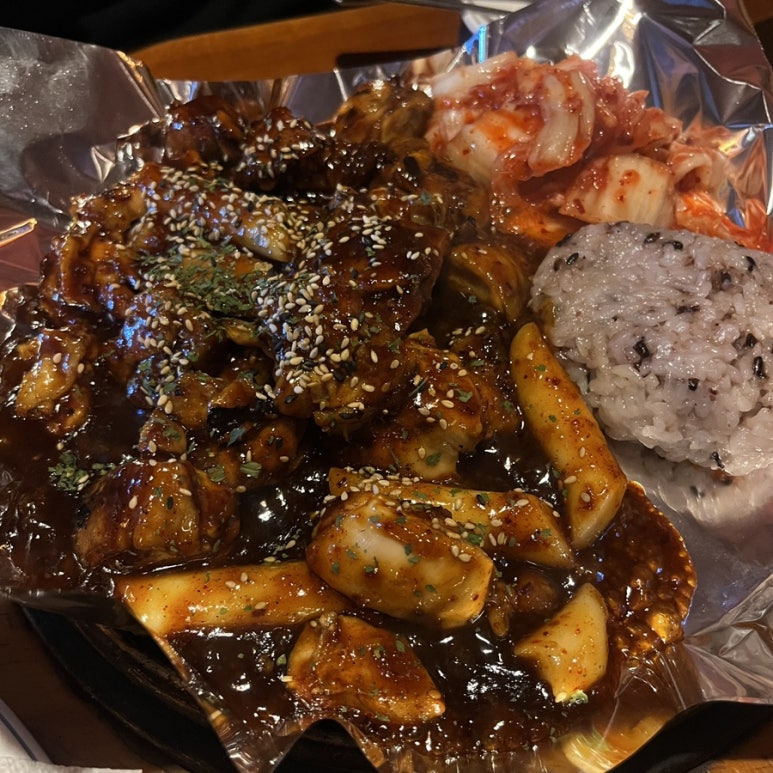 굽모닝닭오리숯불바베큐 이미지