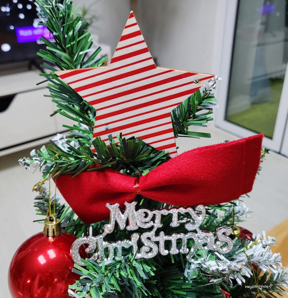 트리전구 세컨플래닛 구매 후기 완전 추천! 크리스마스 트리 60cm 조아트, 커튼형 조명 4
