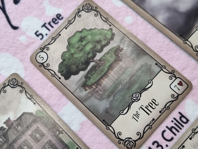 드림타로21 – 언더로즈 레노먼드 5번 나무 / Dreamtarot21 – Under the Roses Lenormand No.5 나무, 성장과 회복, 내면의 뿌리