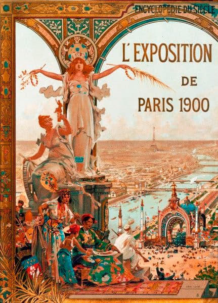 1900 파리 만국박람회 포스터