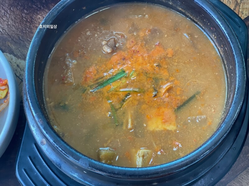 수원 광교산 두부요리 맛집 콩마당 - 정식 청국장