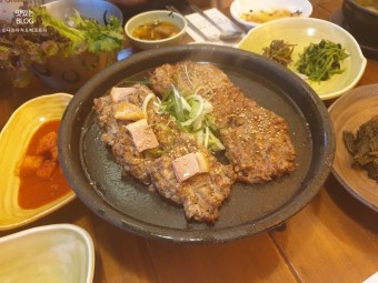 발효밥상 떡갈비 돼지갈비