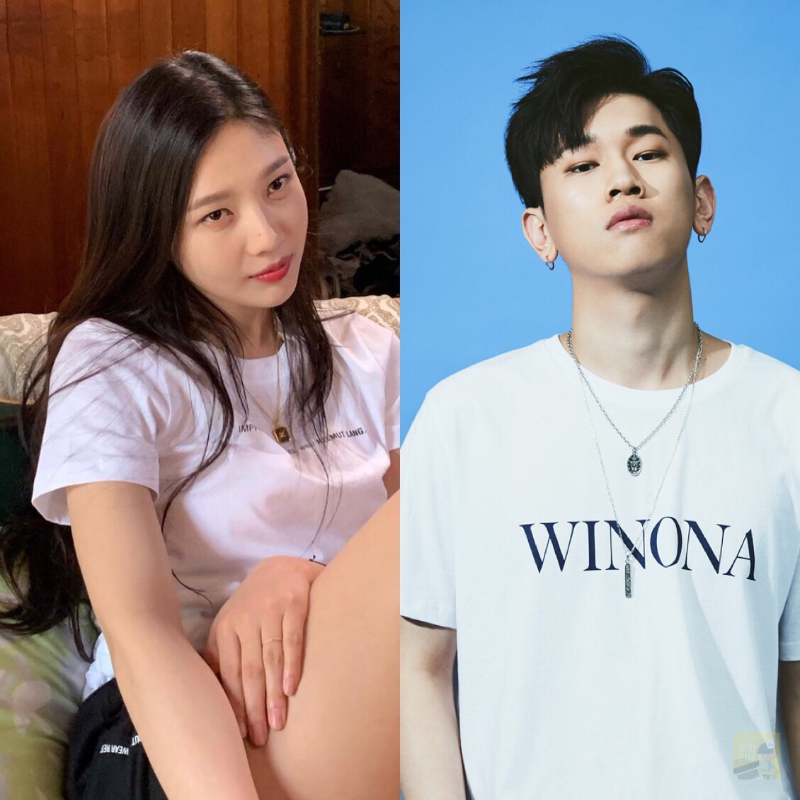  레드벨벳 조이 크러쉬 열애 나이 차이  커플 탄생 공개 연애 인정