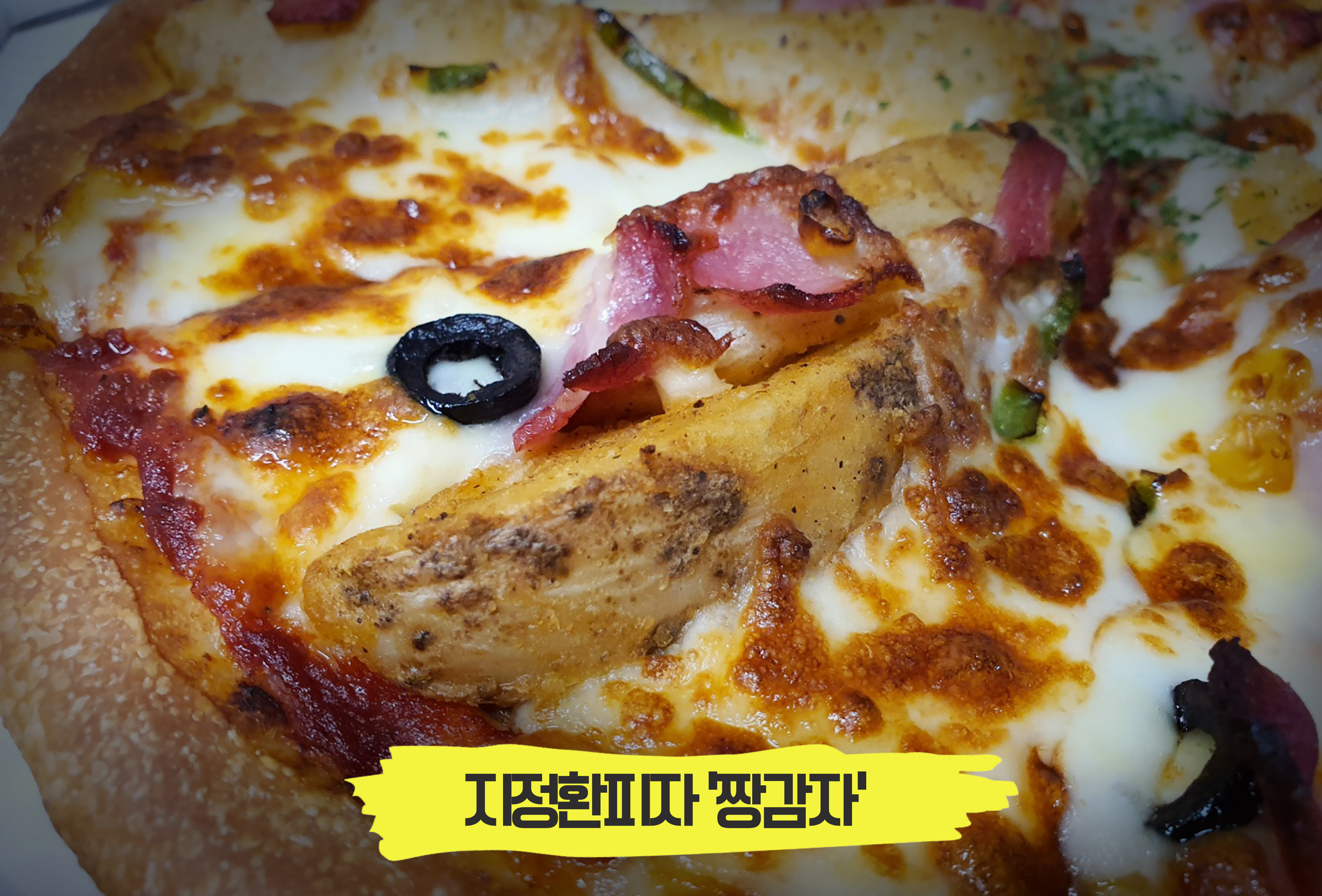  최고의 수제 치즈 피자를 맛보다! 지정환피자 '짱감자'