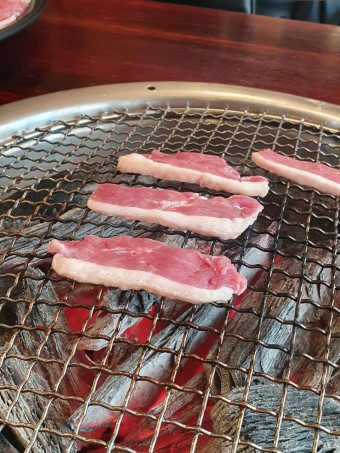 숯불 오리구이