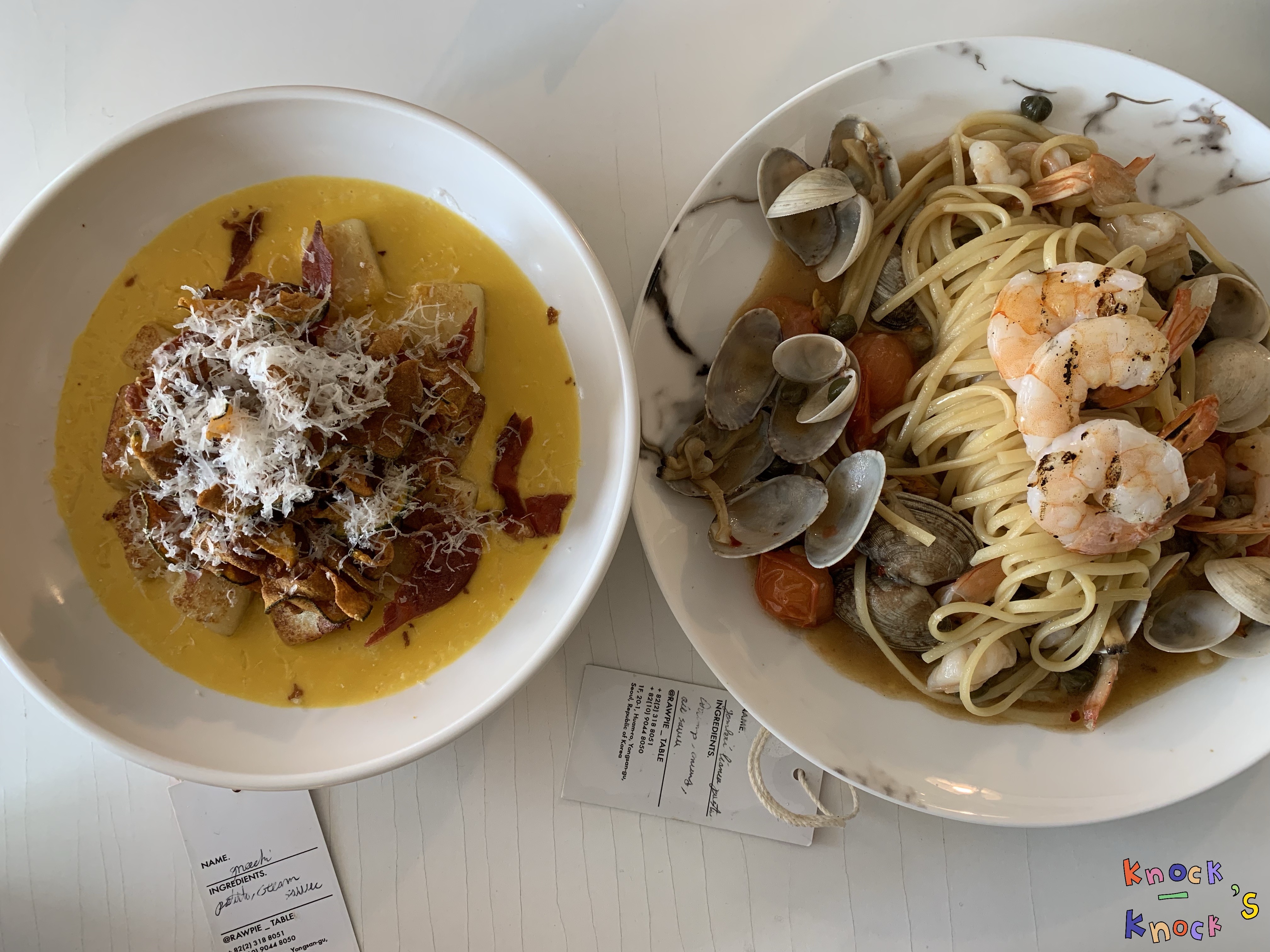 (낮은 케이크 테이블) 하... 내 인생의 뇨끼 맛집을 열겠다...! (결정했다) 14