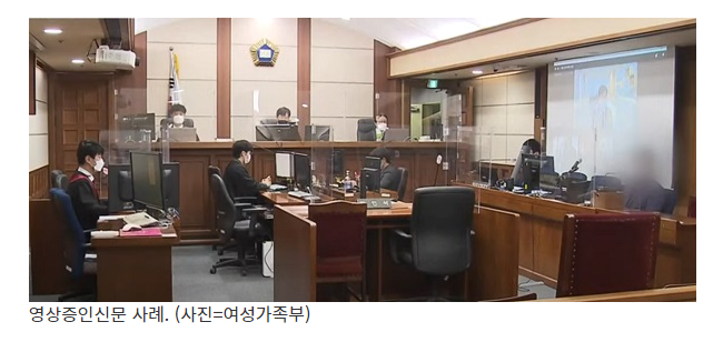  아동·청소년 성폭력 피해자 법정 안가고 영상으로 증언
