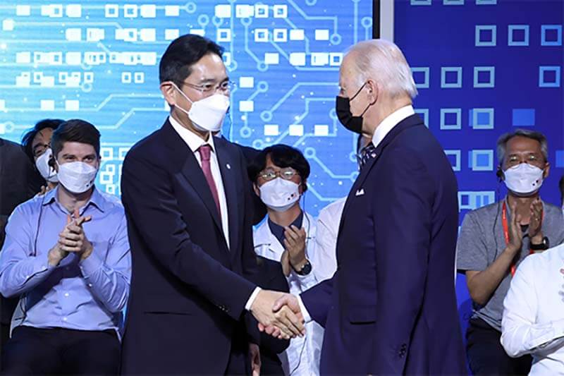 Biden visits Samsung Semiconductor