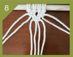 마크라메 기본매듭