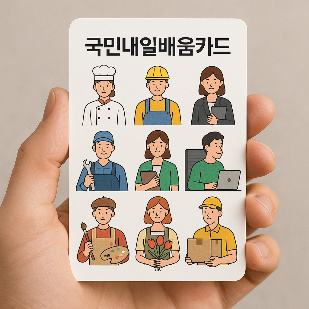 국민내일배움카드 이미지