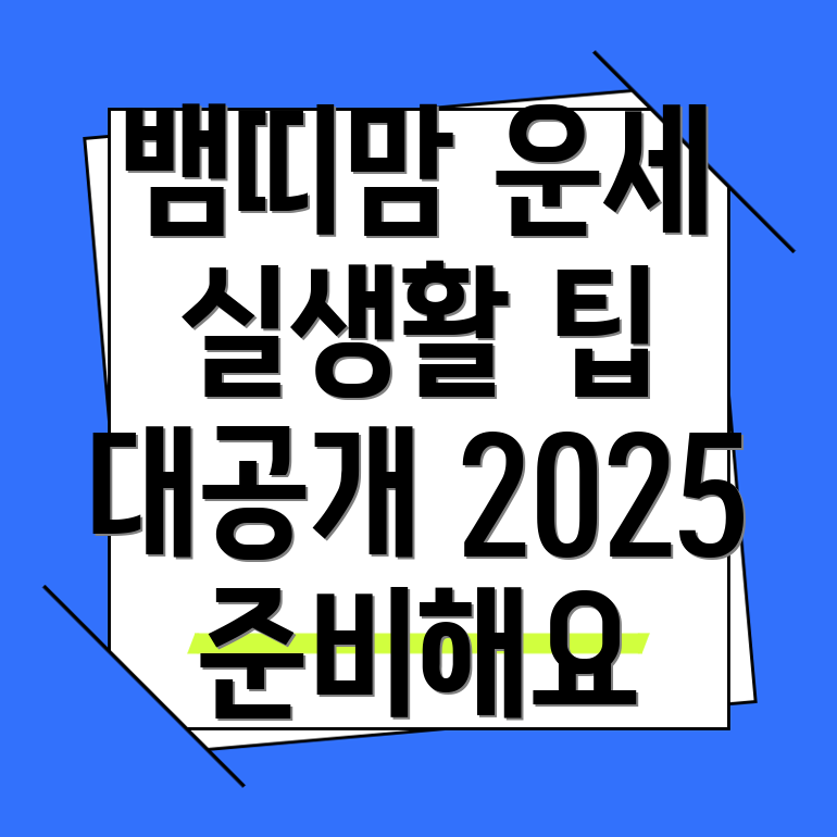 2025년도 좋은 운세